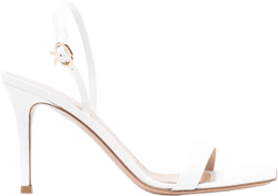 Ribbon Stiletto 85mm leather sandals