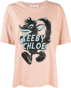 graphic-print cotton T-shirt