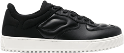 quilted hybrid lace-up sneakers