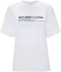 slogan-print T-Shirt