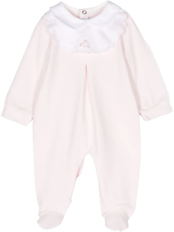 scallop-panel pajamas