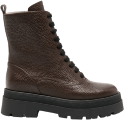 ankle-length leather boots