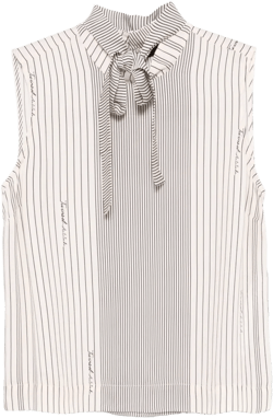 striped blouse