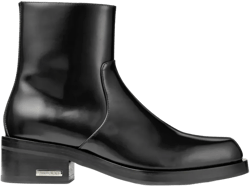 Elias leather ankle boots