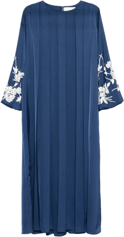 floral embroidered dress