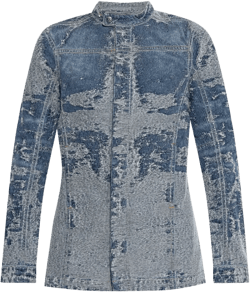 distressed jacket 