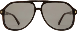 pilot-frame sunglasses