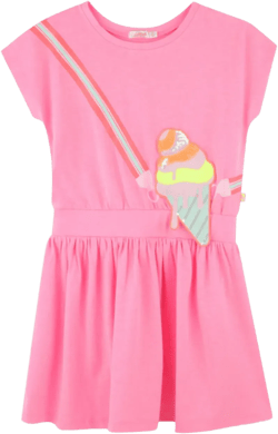ice-cream appliqué dress