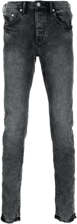 stonewashed mid-rise jeans 