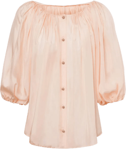 silk blouse