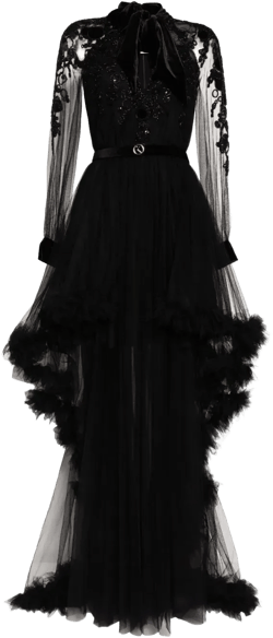 bead-embellished dress