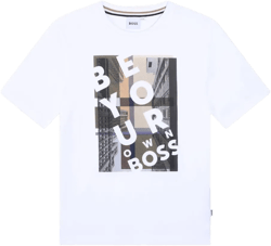 graphic-print cotton T-shirt