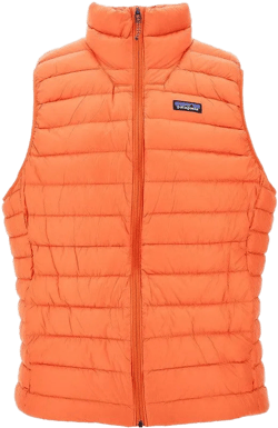 Patagonia Men's Orange 'Down Sweater' Vest