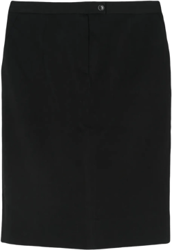 2000s wool pencil skirt
