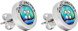 Button earrings