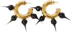 small Spike hoop earrings