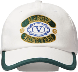 embroidered-logo baseball cap