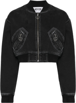 denim bomber jacket