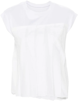 pleated T-shirt 