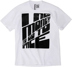 slogan-print T-shirt