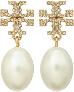 Kira Pave Drop earrings 