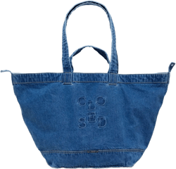 denim tote bag