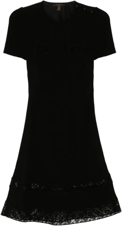 1990-2000s short-sleeved dress