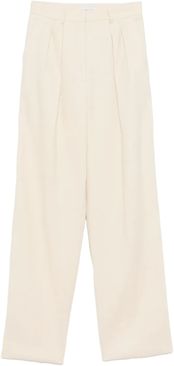 pleated trousers