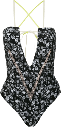 Margarida printed swimsuit