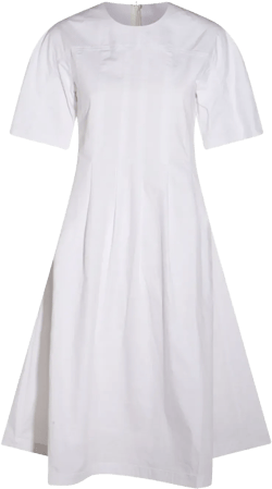 cotton midi dress