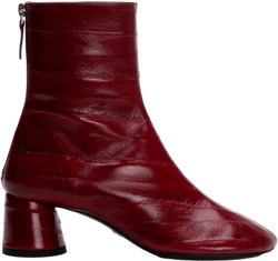 Glove leather boots