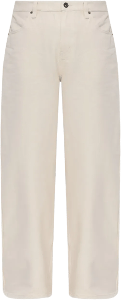 tapered-leg jeans 