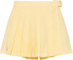 pleated skort