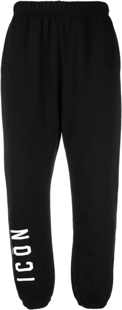 logo-print track pants