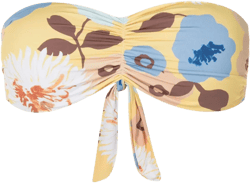 Venet floral-print bikini top