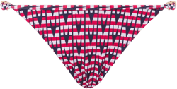 geometric print bikini bottom