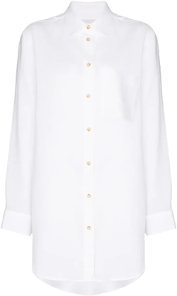 oversized linen shirt
