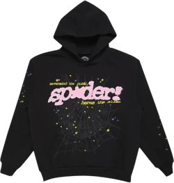 graphic-print "Black" hoodie