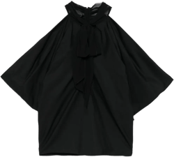 draped blouse
