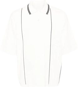 knitted polo shirt