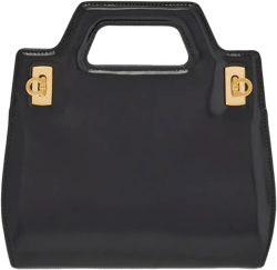mini Wanda calf leather tote bag