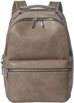 leather backpack