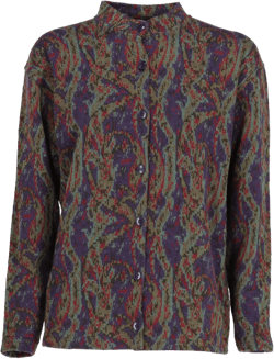 1990 abstract-print cardigan