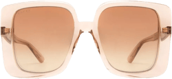 oversize square-frame sunglasses