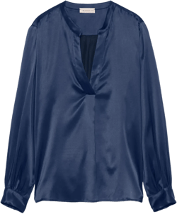satined blouse