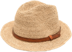 Lubeman woven straw hat