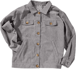 Fashion Women Corduroy Jacket Turn Down Long Sleeve Pockets Button Up Coat Woman of Light Womens Coat : Clothing, Shoes & Jewelry