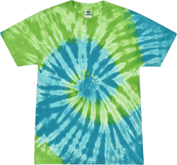 Colortone Tie Dye T-Shirts for Men and Women - Unisex Short Sleeve Tie-Dye T Shirts for Adults