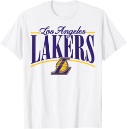Amazon.com : NBA - Los Angeles Lakers Logo Arch T-Shirt : Sports & Outdoors