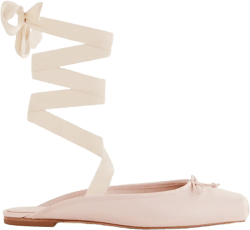 Megan Lace Up Ballet Flat
